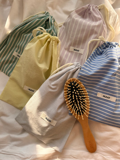 Hair Brush & Pouch Set